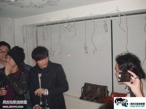 杰伦参加方文山的生日会