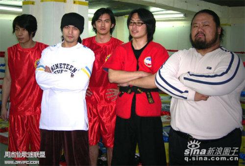 杰伦学武术