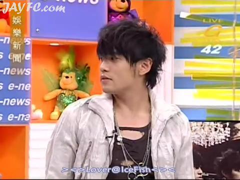 [通告]杰伦上《娱乐新闻》宣传新专辑