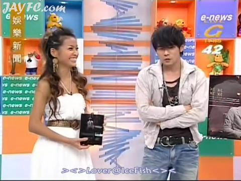 [通告]杰伦上《娱乐新闻》宣传新专辑