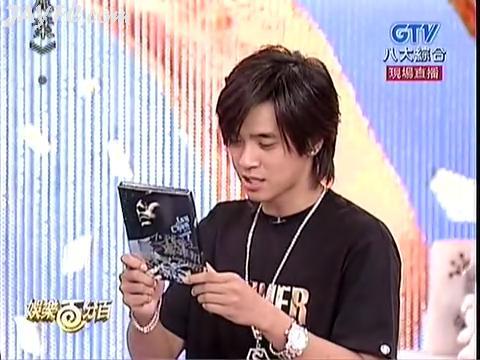 [通告]杰伦上《娱乐百分百》宣传新专辑