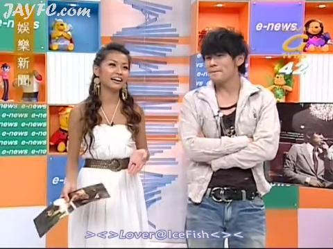 [通告]杰伦上《娱乐新闻》宣传新专辑