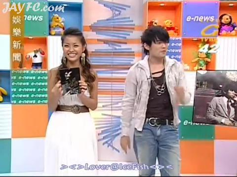 [通告]杰伦上《娱乐新闻》宣传新专辑