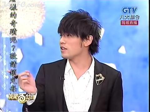 [通告]杰伦上《娱乐百分百》宣传新专辑