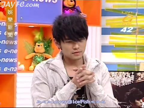 [通告]杰伦上《娱乐新闻》宣传新专辑