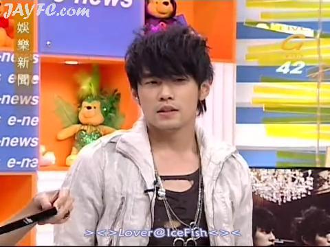 [通告]杰伦上《娱乐新闻》宣传新专辑