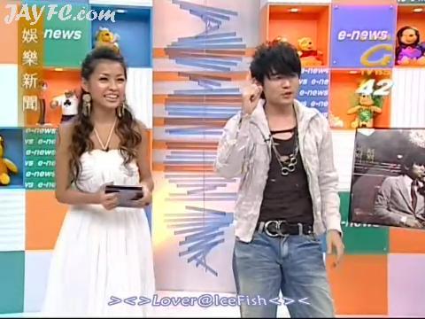 [通告]杰伦上《娱乐新闻》宣传新专辑