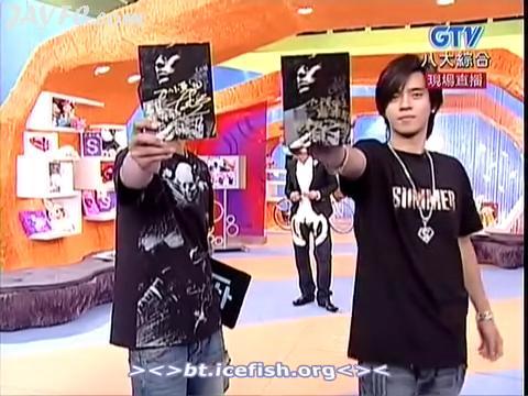 [通告]杰伦上《娱乐百分百》宣传新专辑