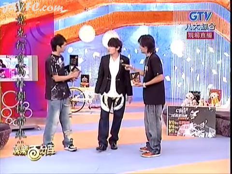 [通告]杰伦上《娱乐百分百》宣传新专辑