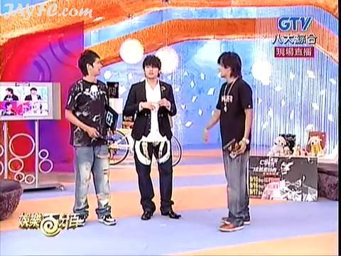 [通告]杰伦上《娱乐百分百》宣传新专辑